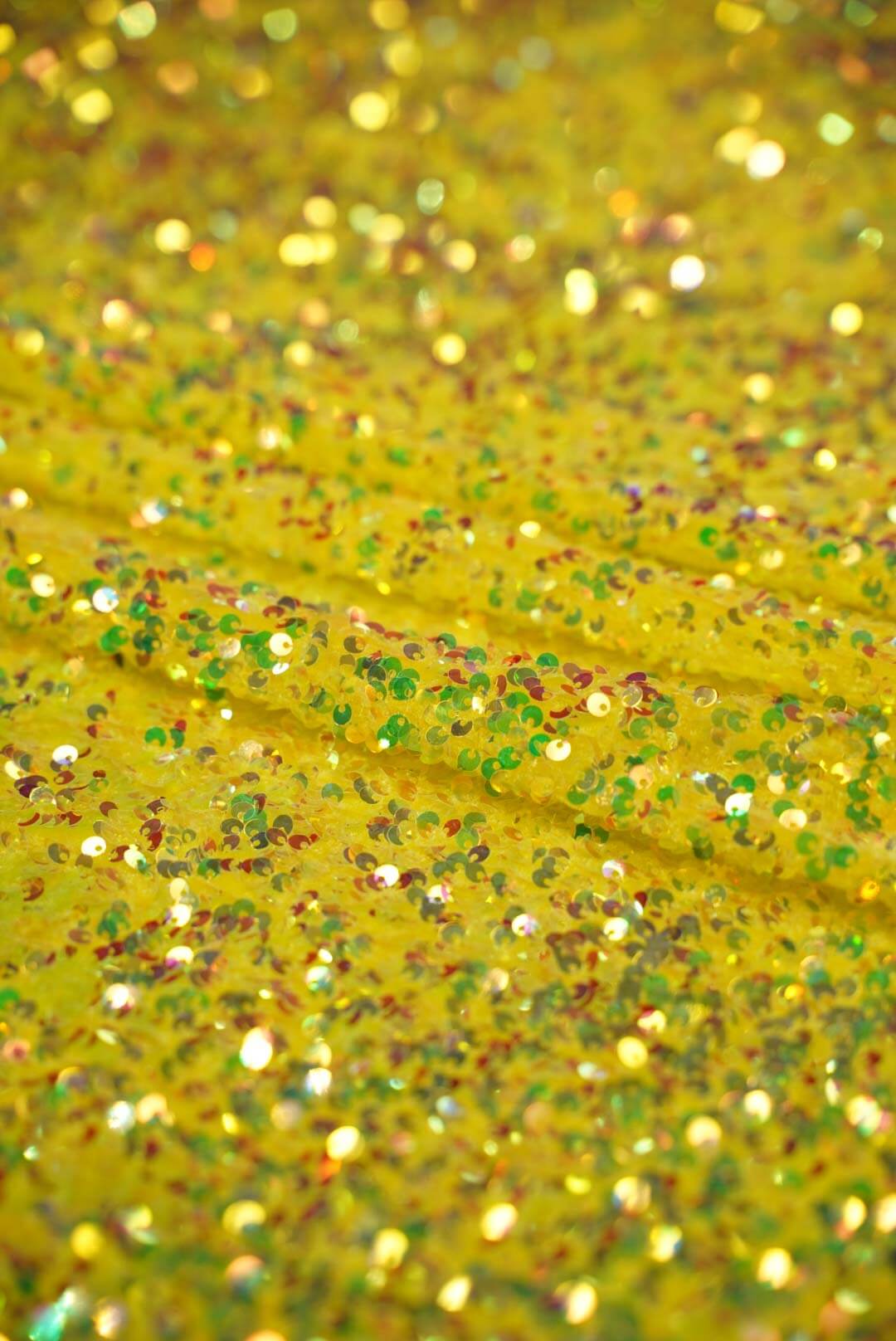 Sequin Stretch Velvet