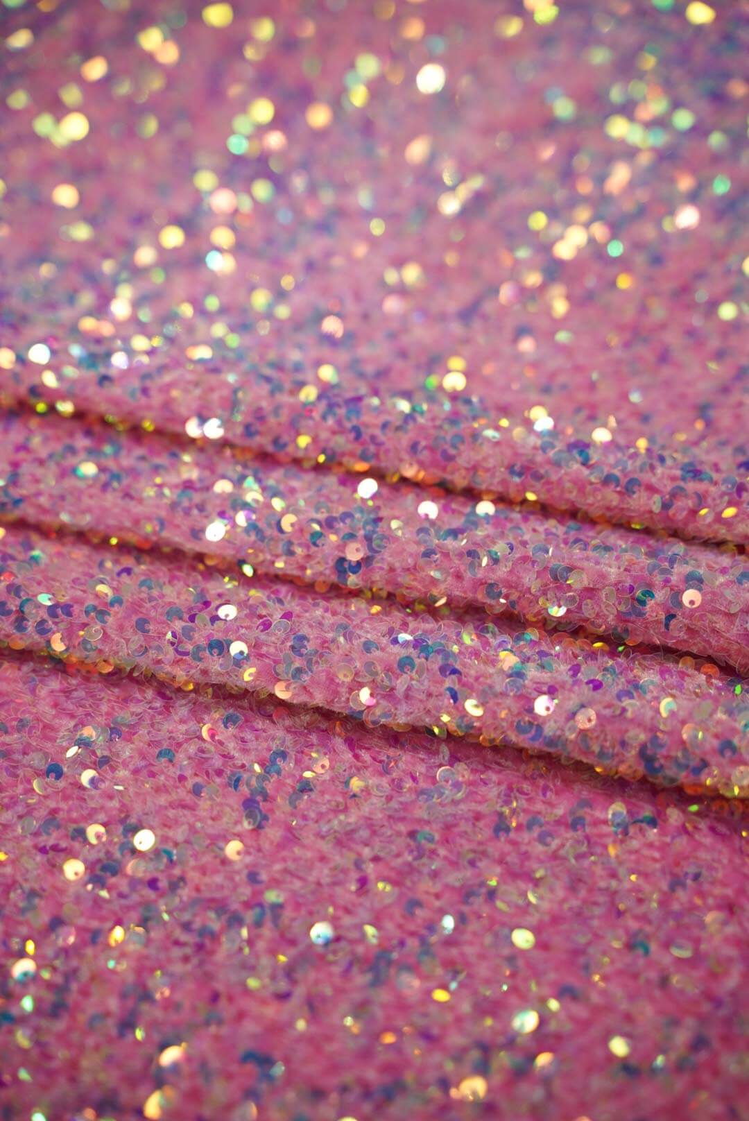 Sequin Stretch Velvet