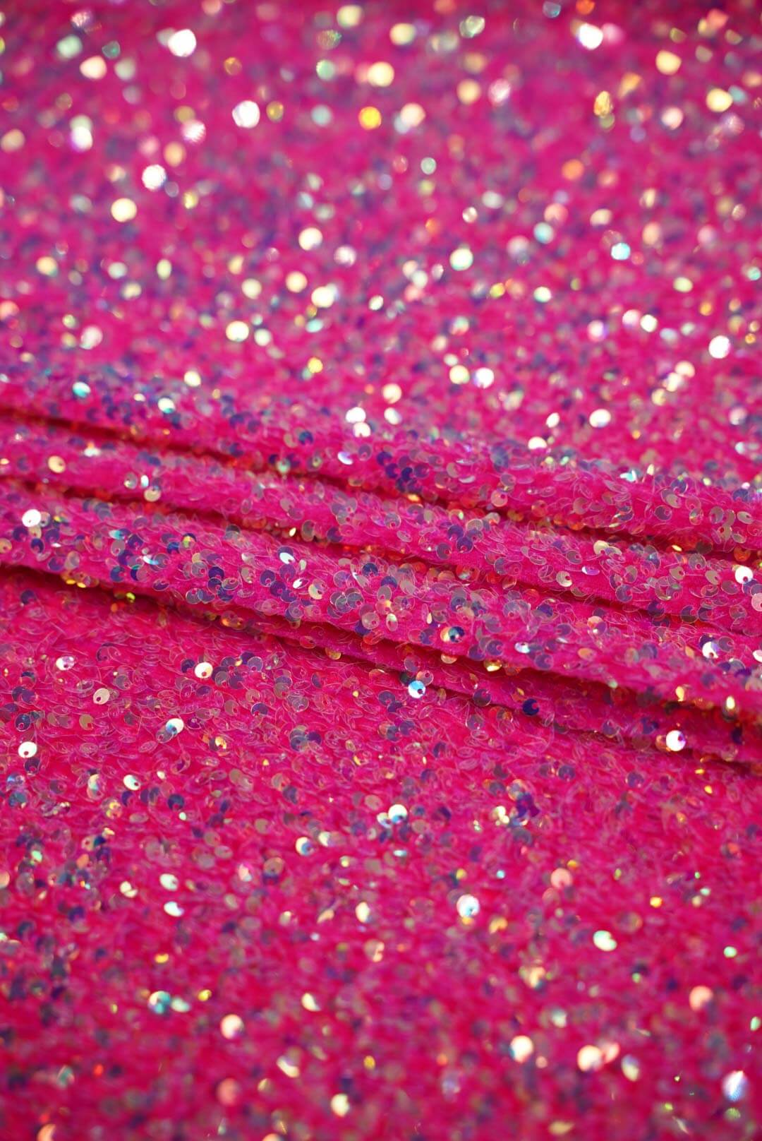 Sequin Stretch Velvet