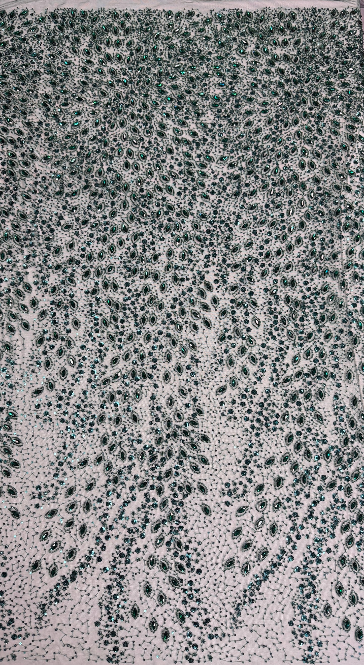 Dazzle Rhinestone beaded lace