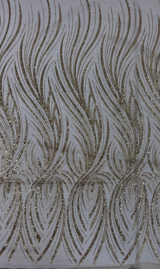 Phoenix glitter mesh