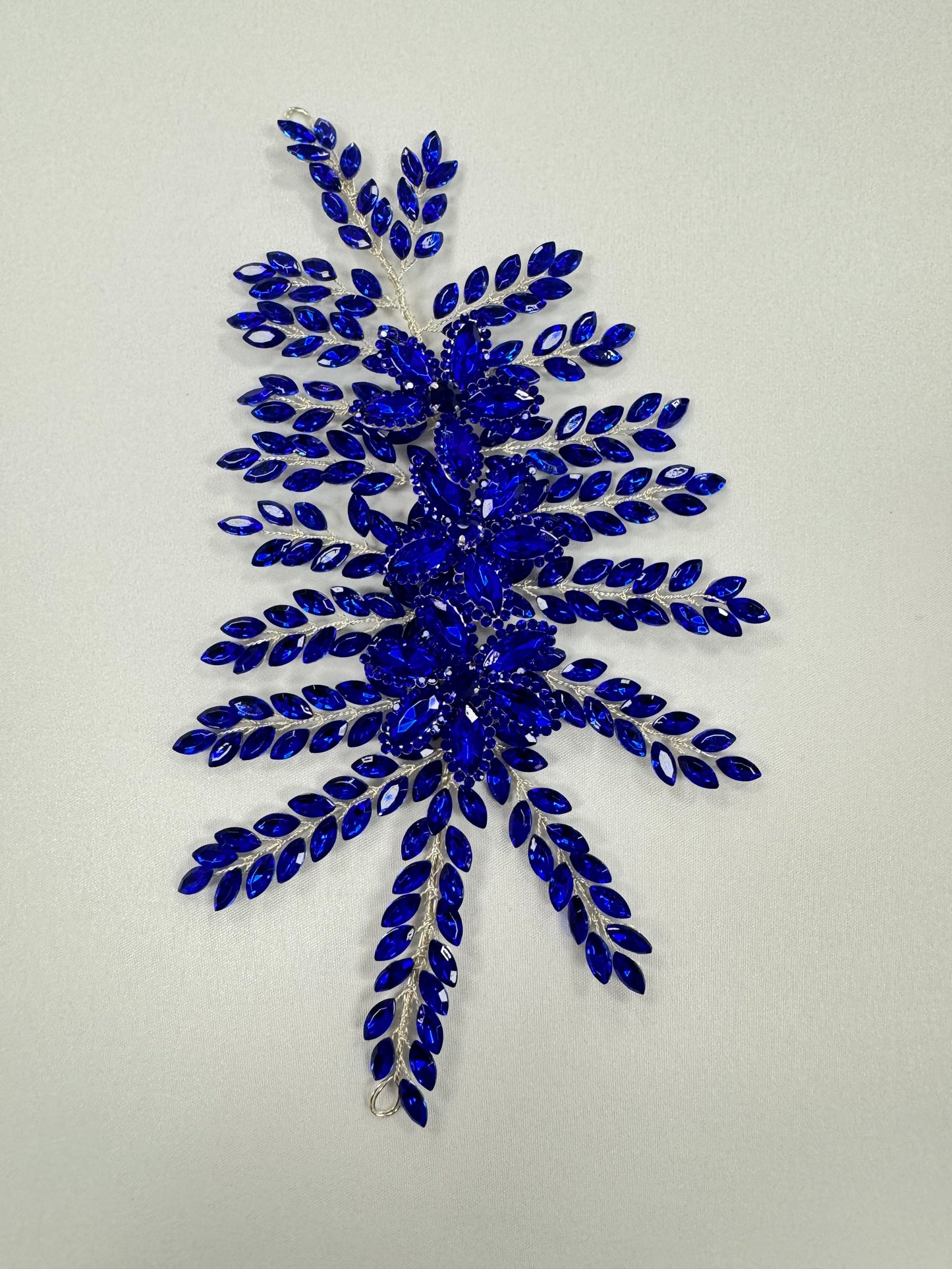 3D Flower Rhinestone Applique