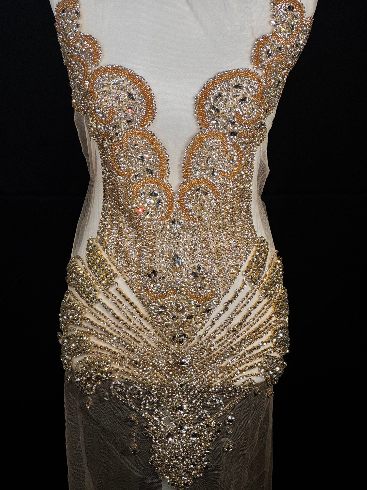 Rhinestone Bodice 1