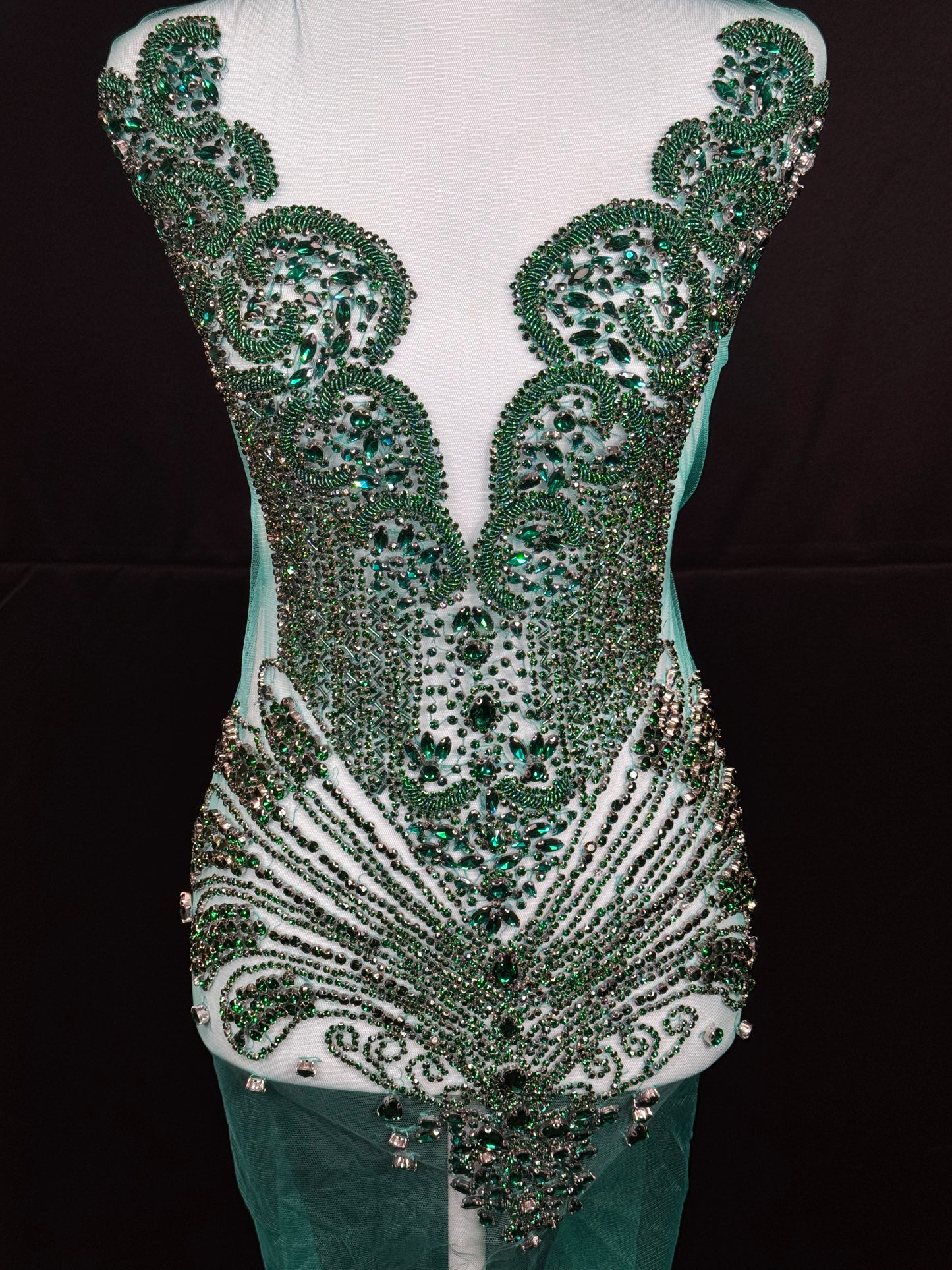 Rhinestone Bodice 1