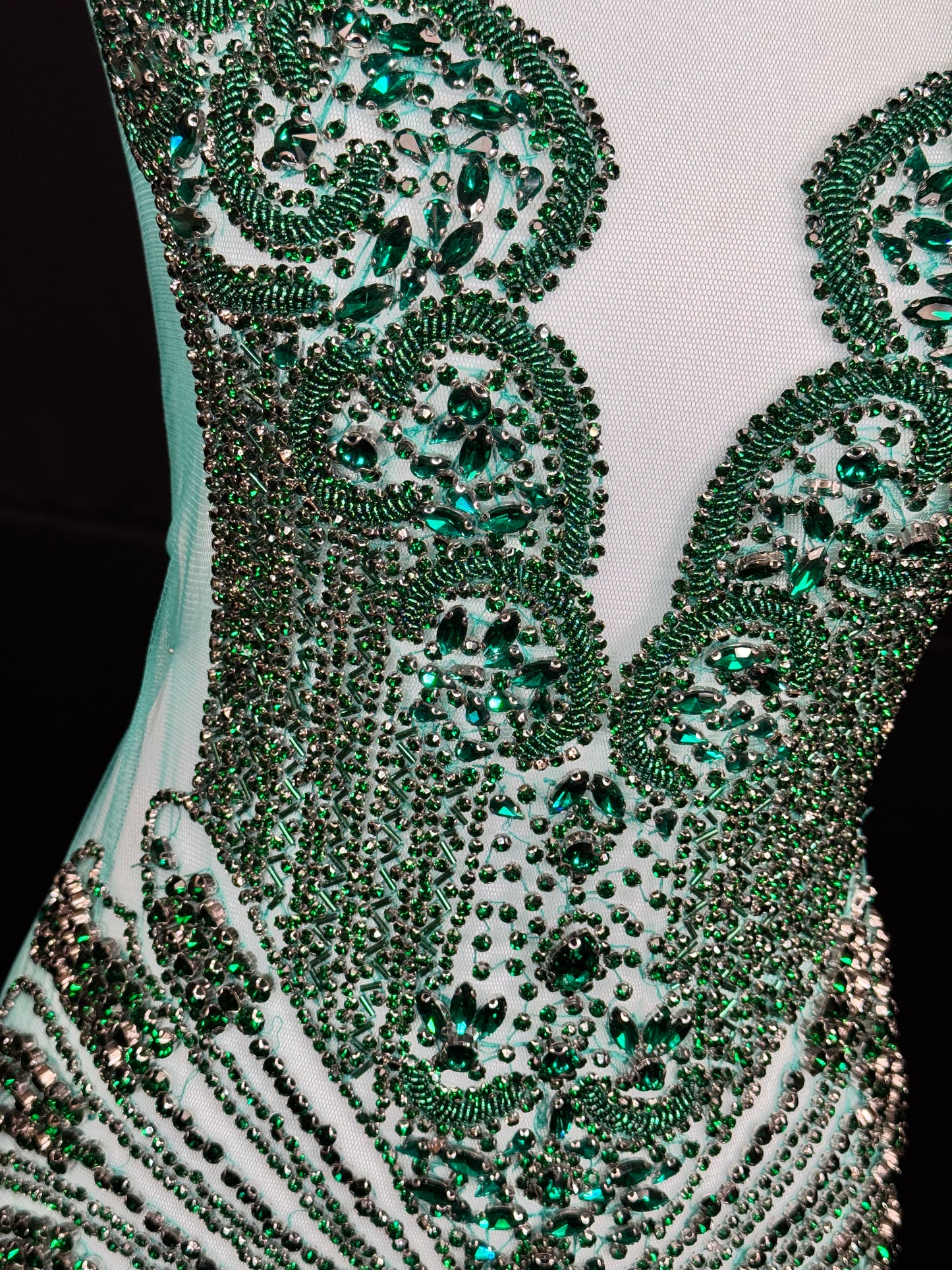 Rhinestone Bodice 1
