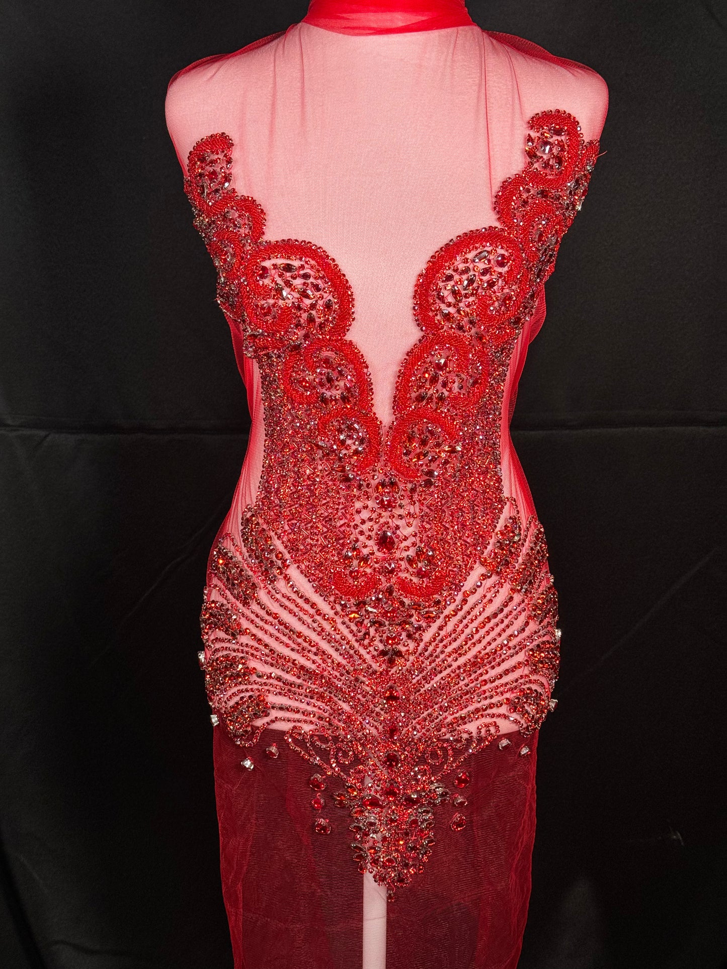 Rhinestone Bodice 1
