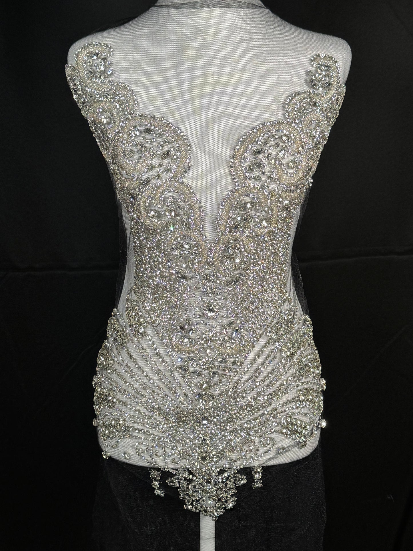 Rhinestone Bodice 1