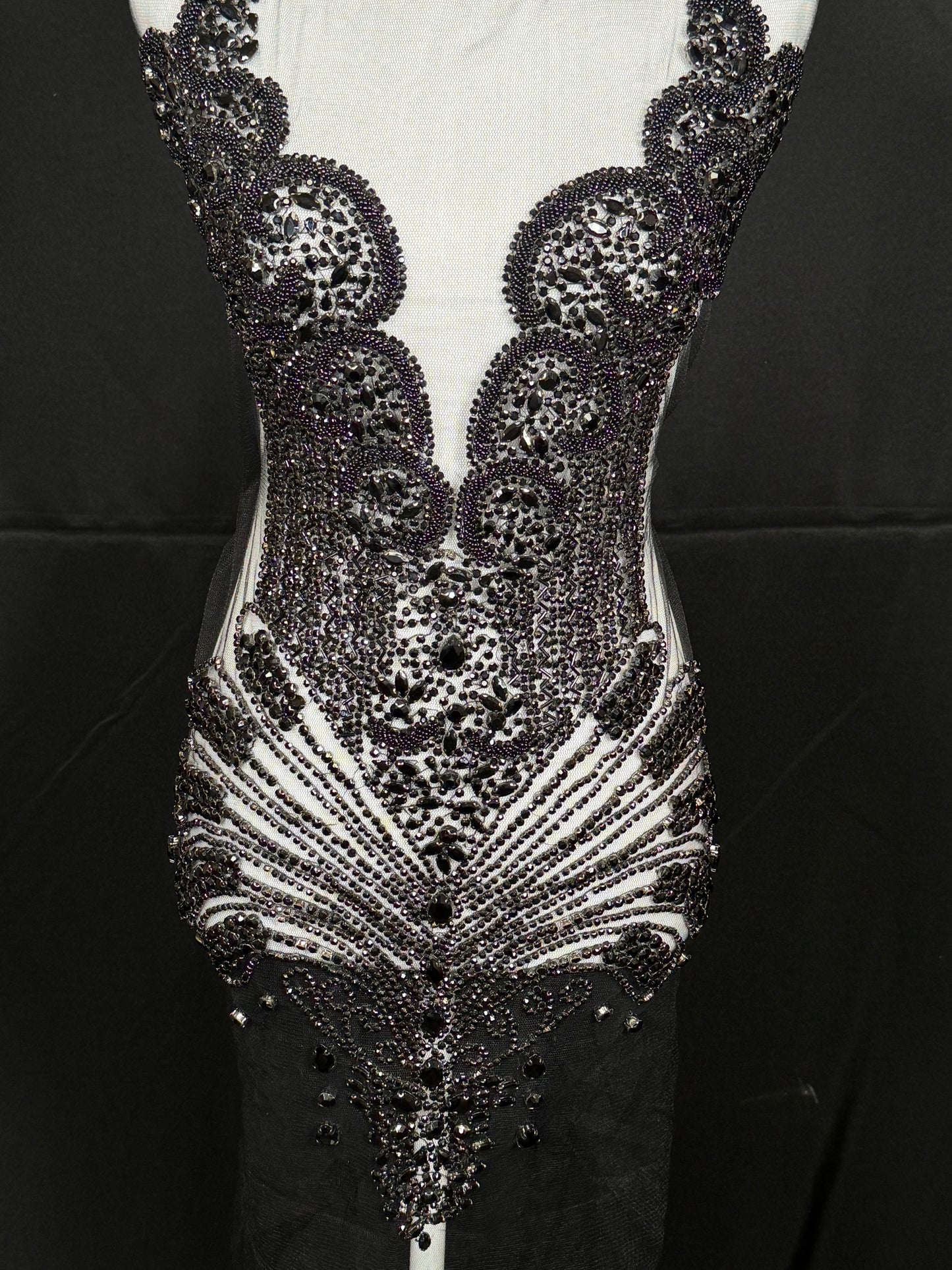 Rhinestone Bodice 1