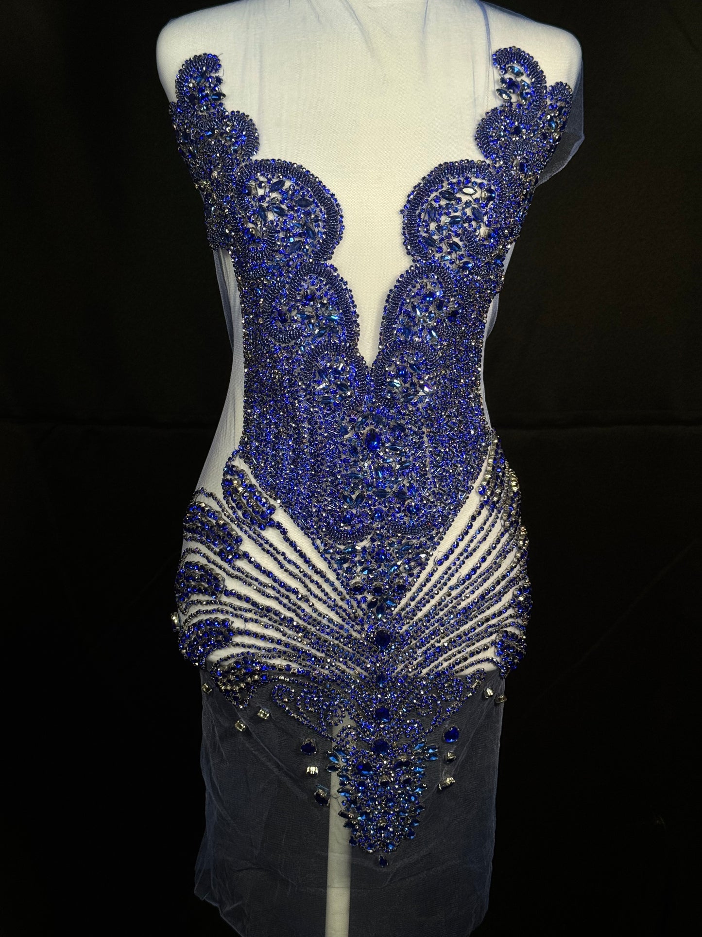 Rhinestone Bodice 1