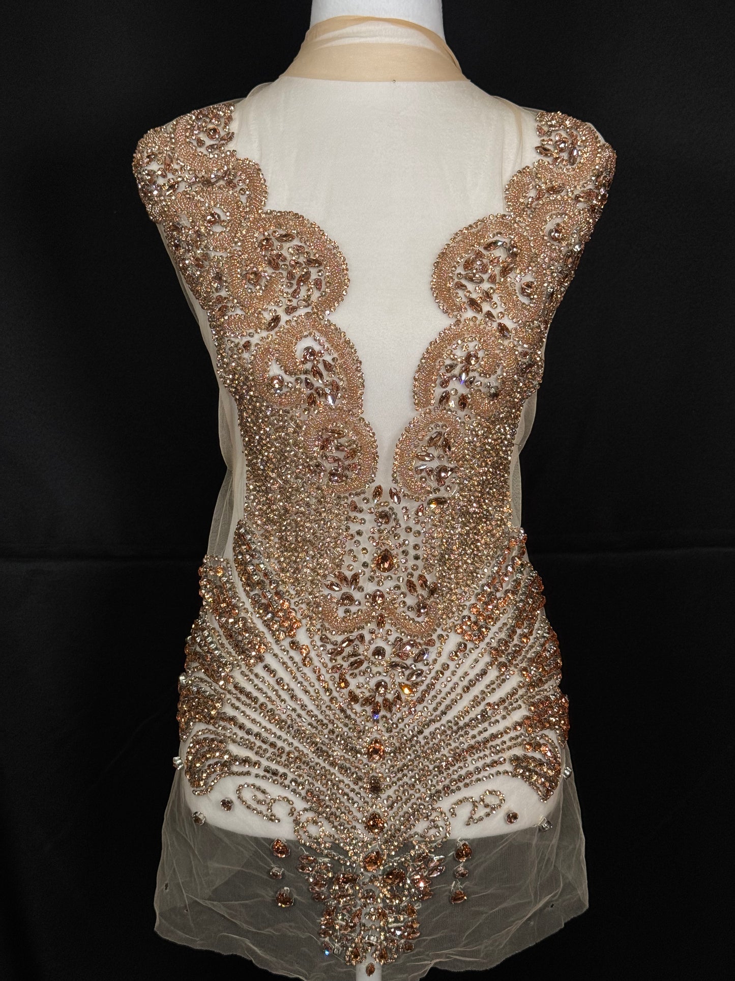 Rhinestone Bodice 1