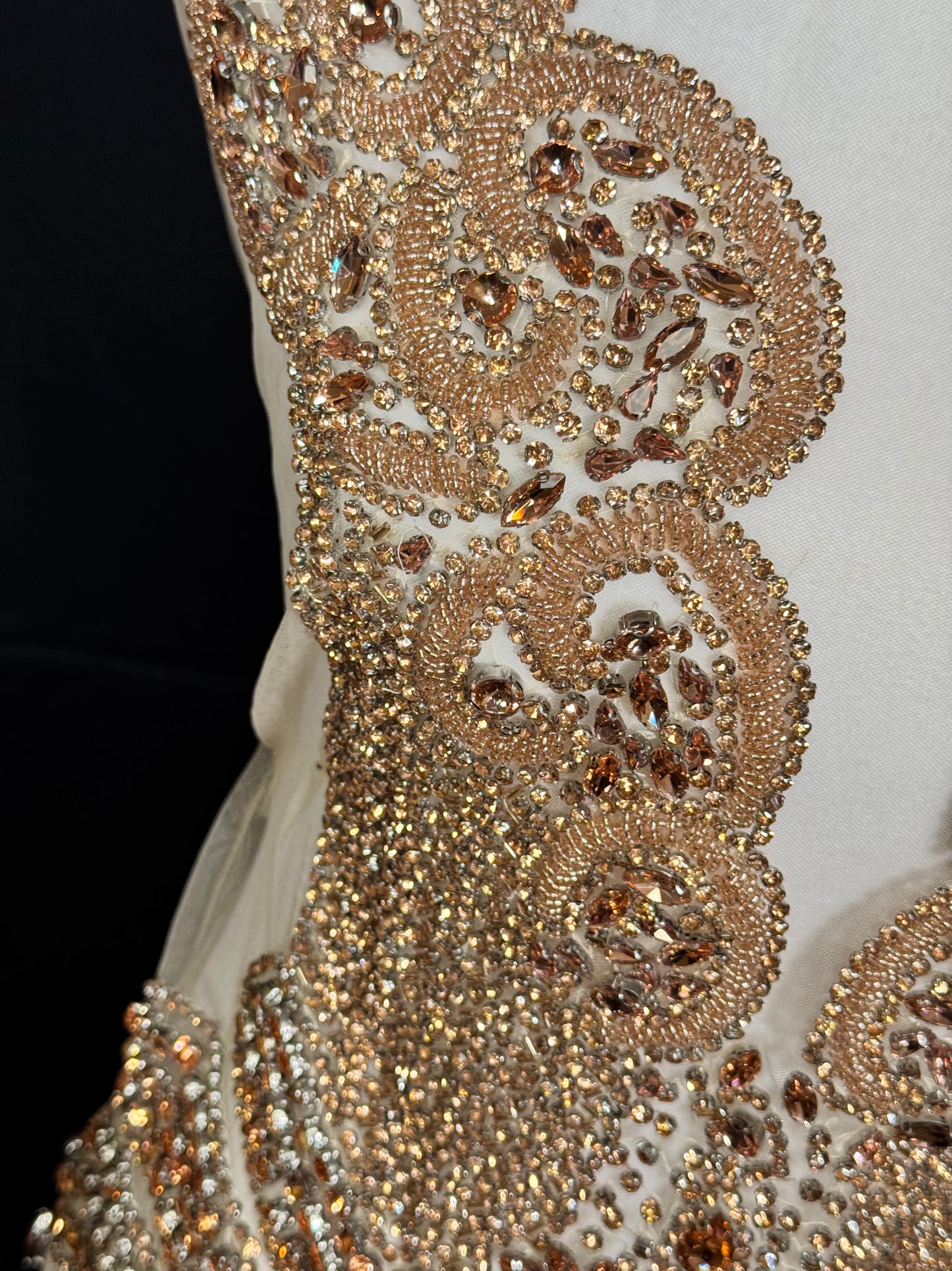 Rhinestone Bodice 1