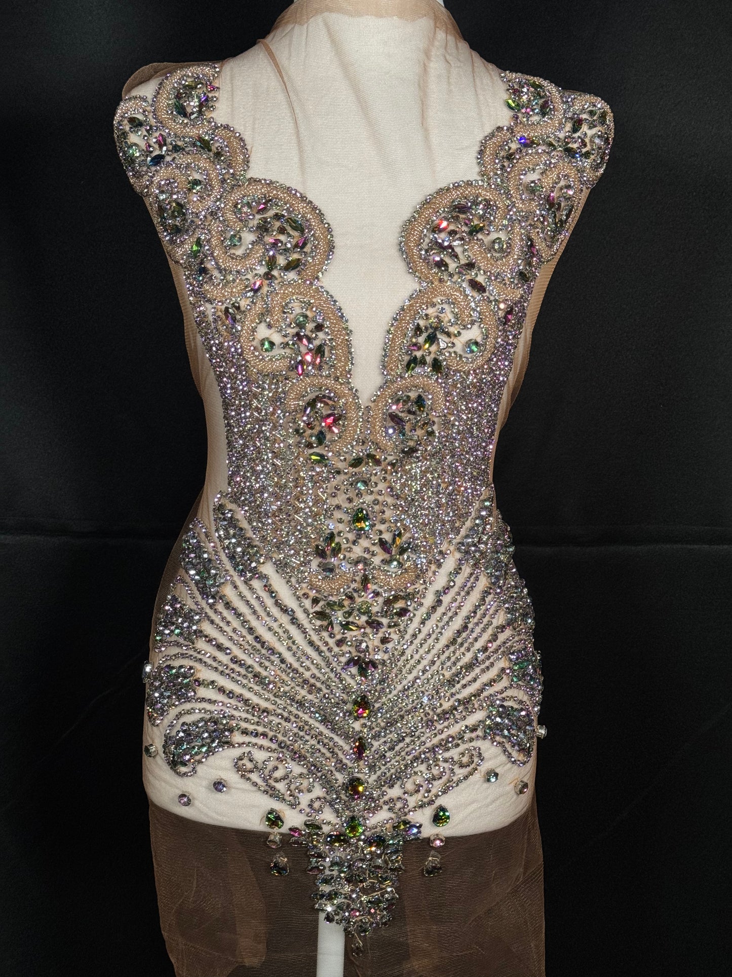 Rhinestone Bodice 1