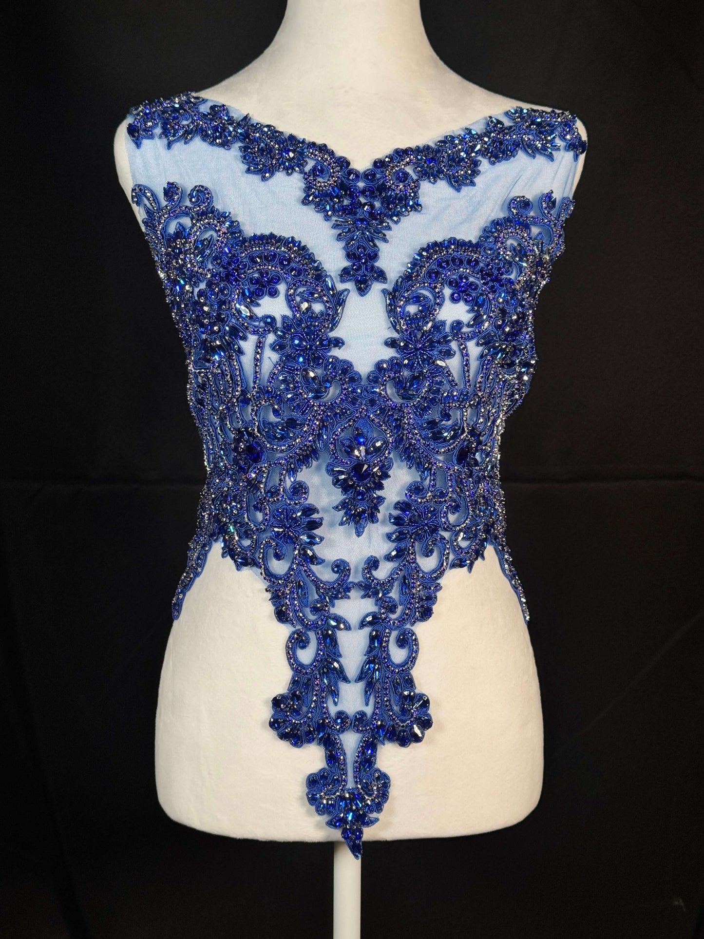 Rhinestone bodice 295