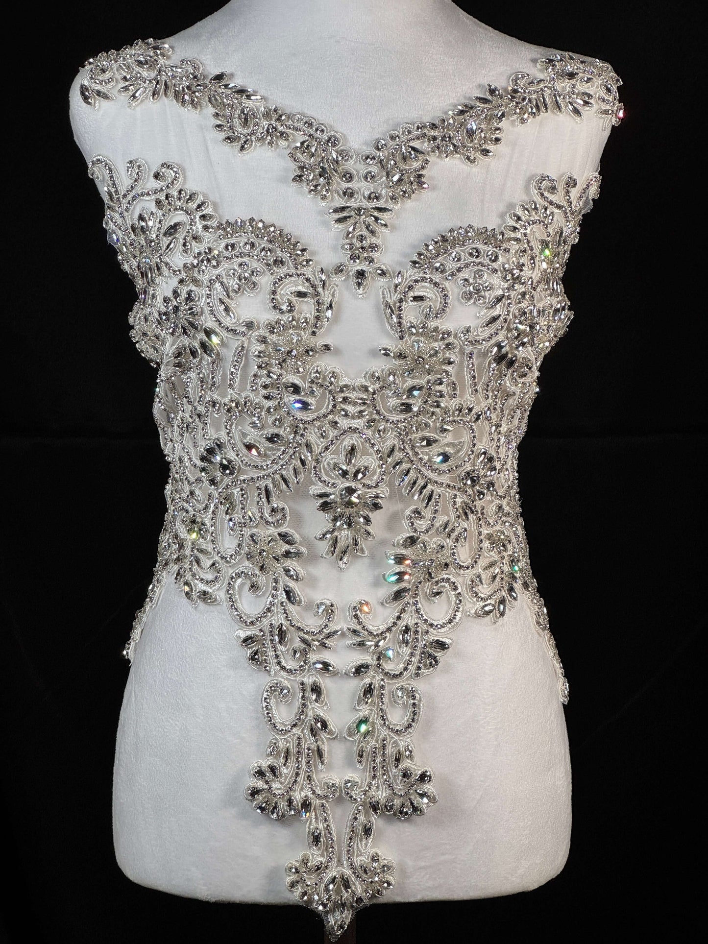 Rhinestone bodice 295