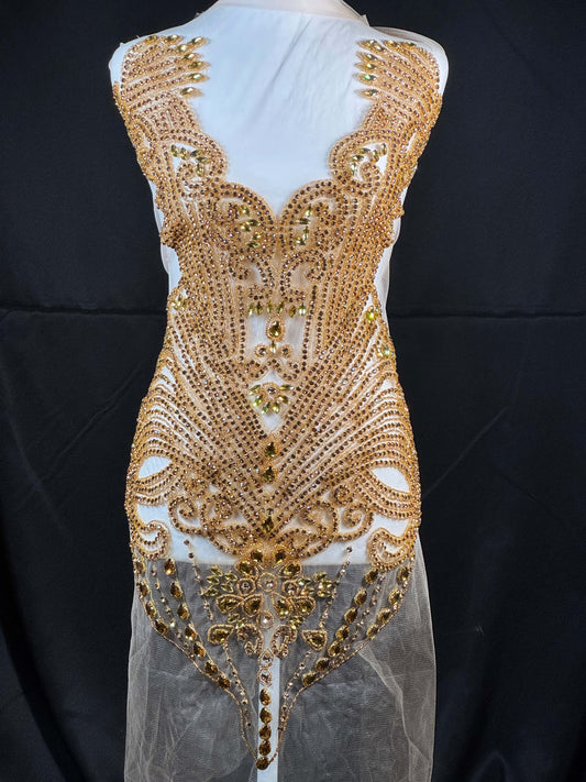 Rhinestone Bodice 448