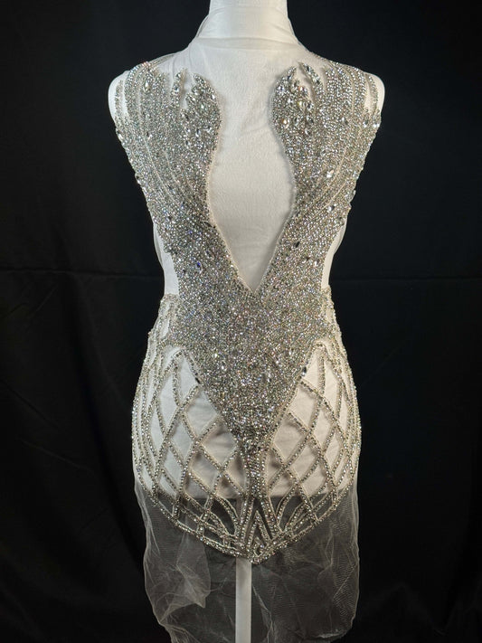Rhinestone bodice 449-1