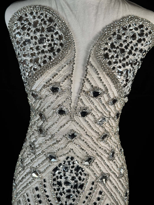 Rhinestone Bodice 464