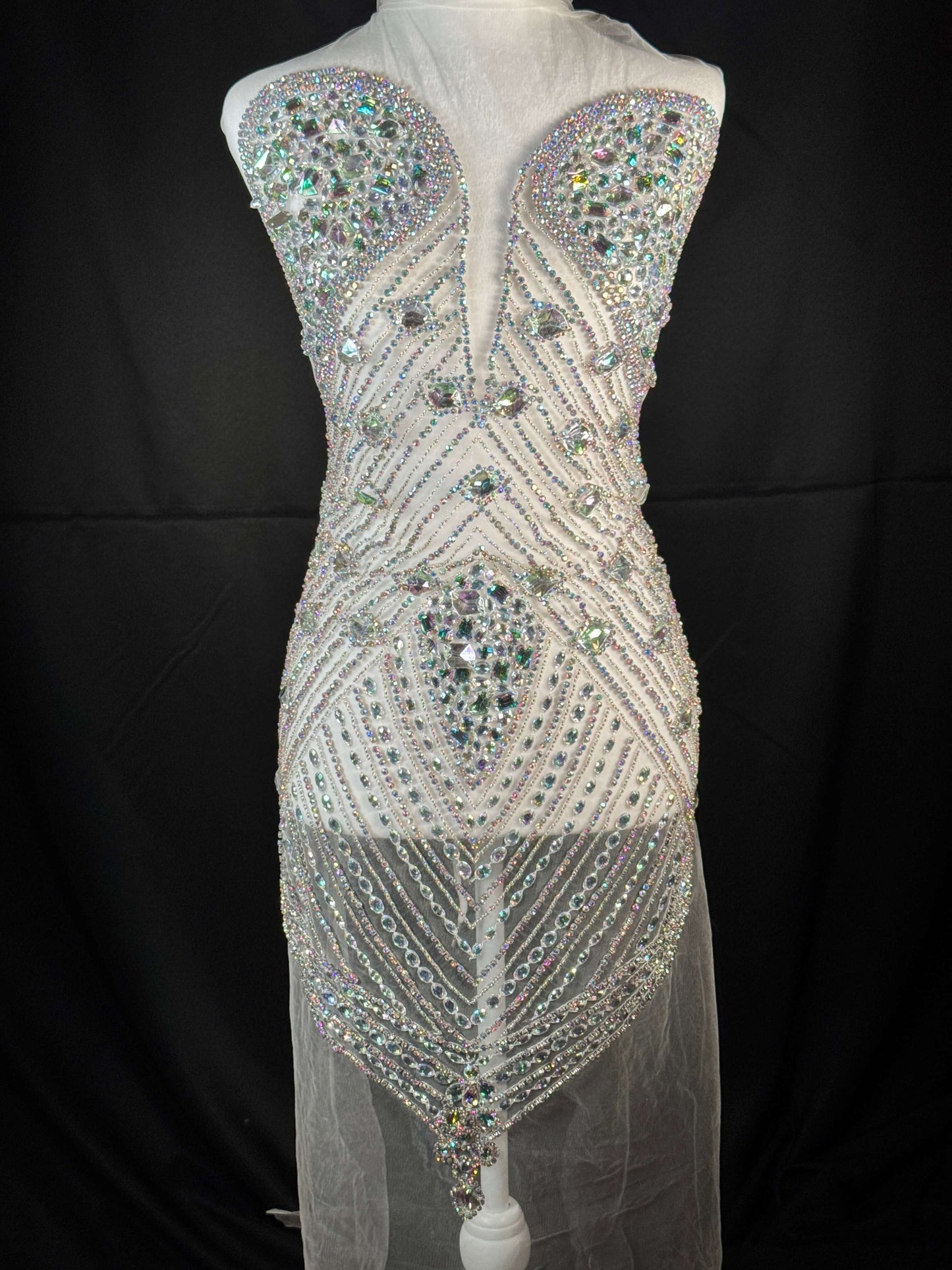 Rhinestone Bodice 464