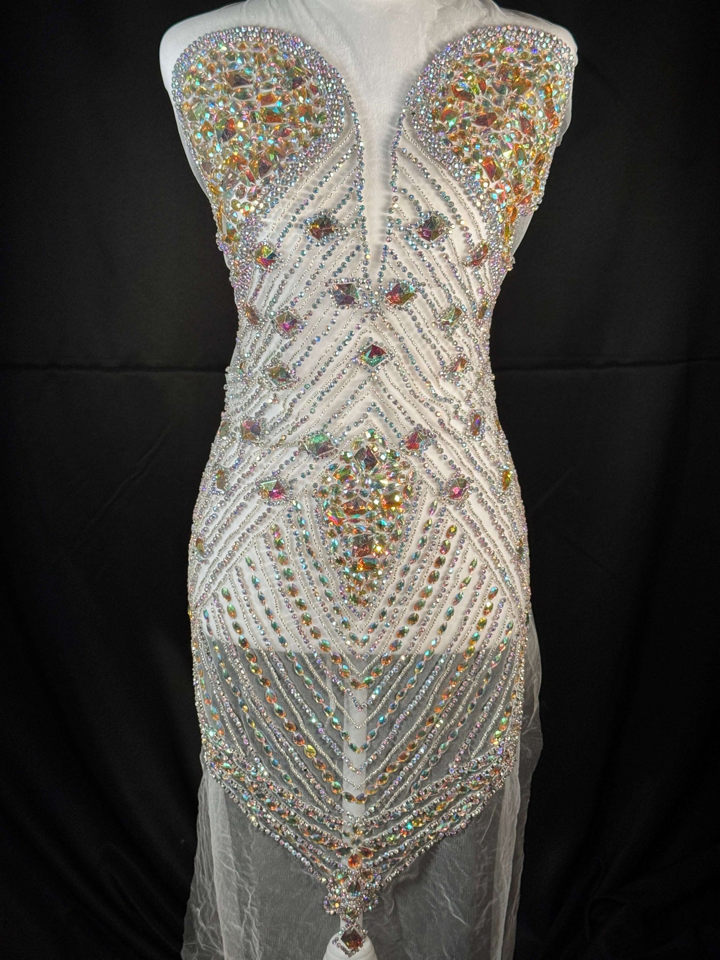 Rhinestone Bodice 464