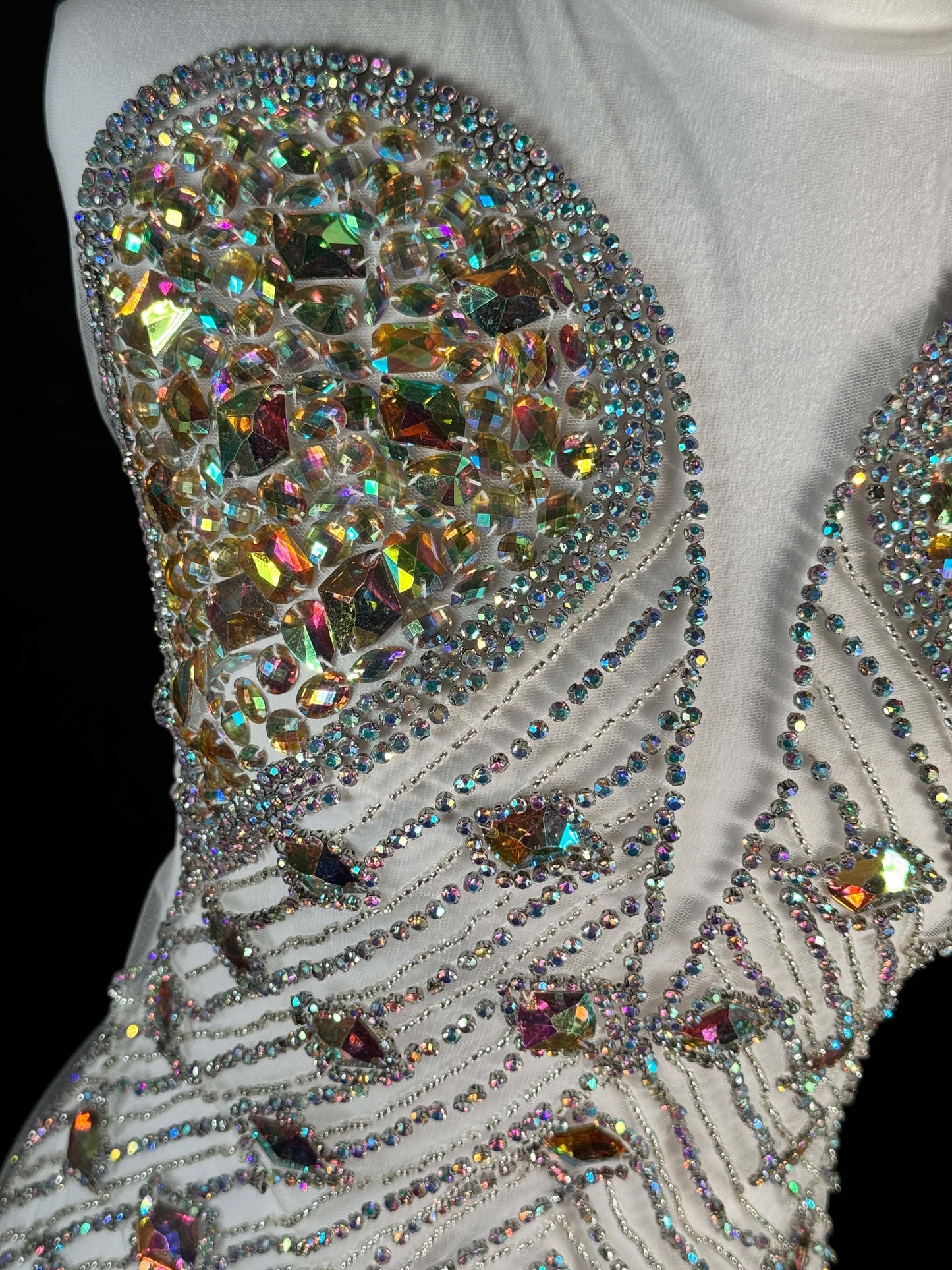 Rhinestone Bodice 464