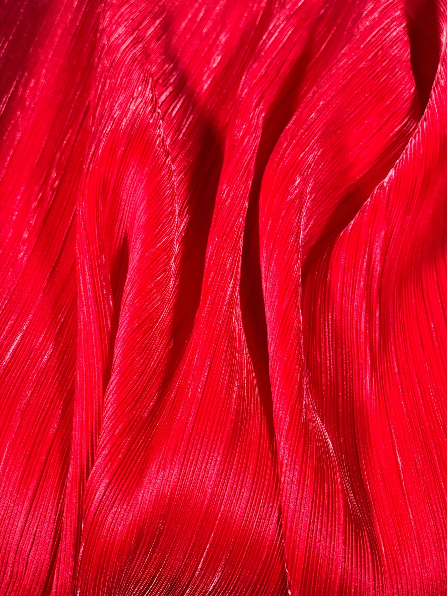 Pleated Liquid Organza