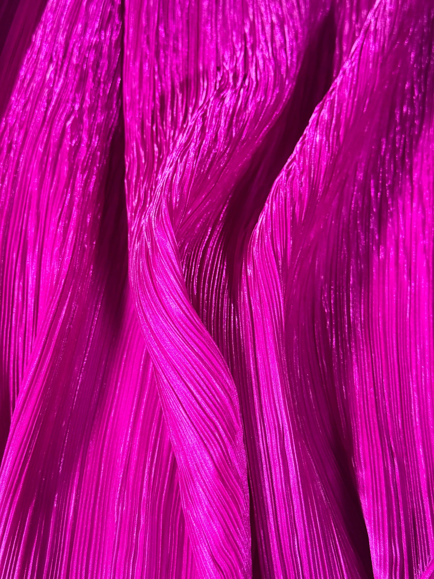 Pleated Liquid Organza