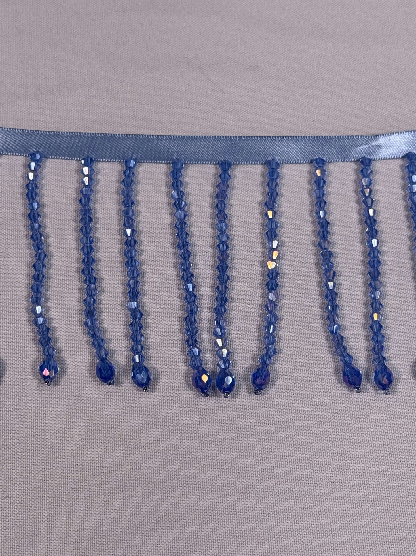 Beaded Crystal Fringe