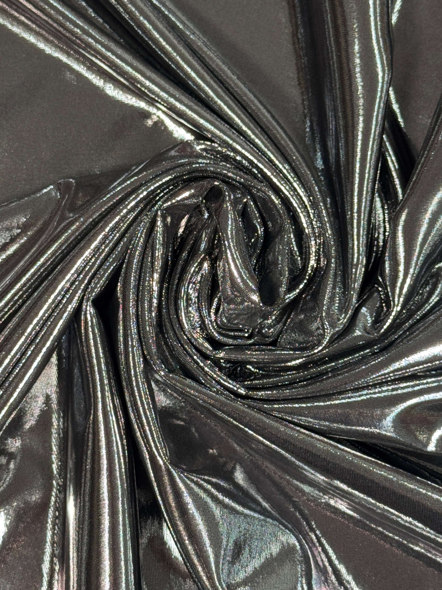 Metallic Stretch Spandex Liquid Lame