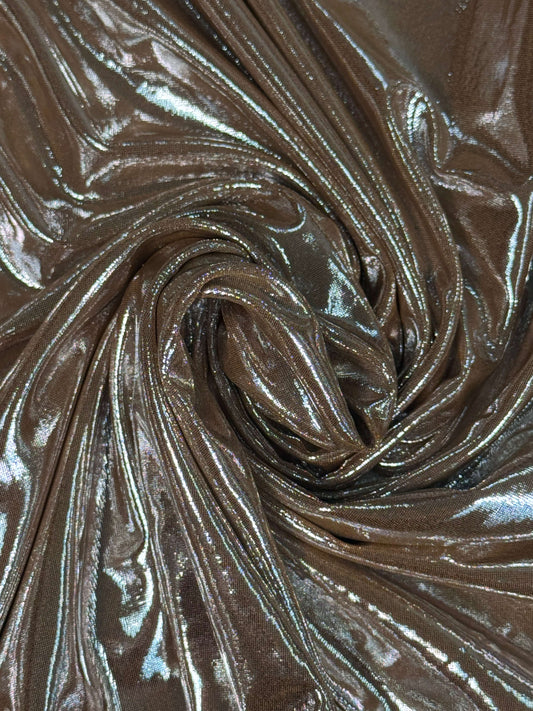 Metallic Stretch Spandex Liquid Lame