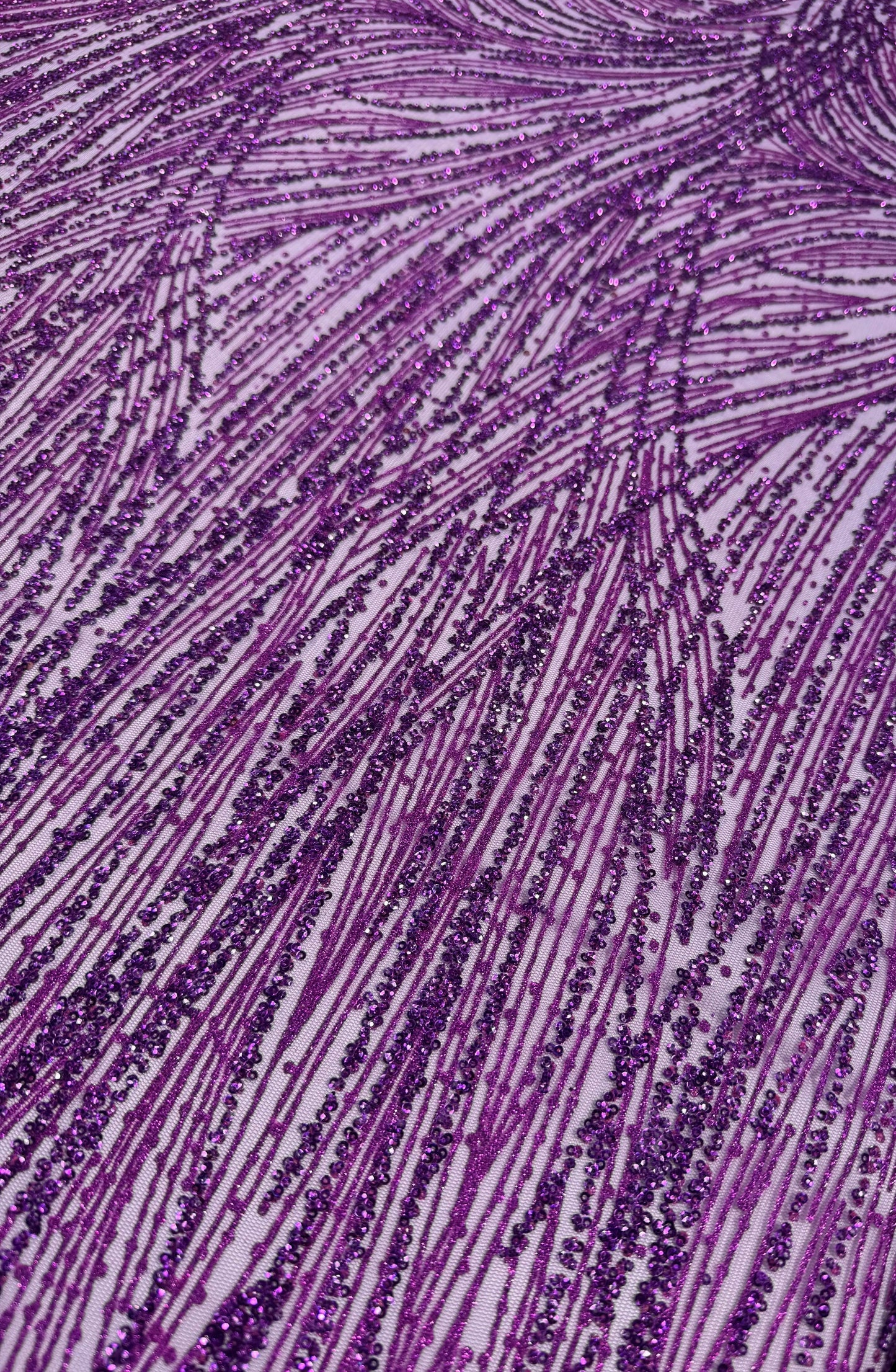 Glitter lace mesh Full elegant design