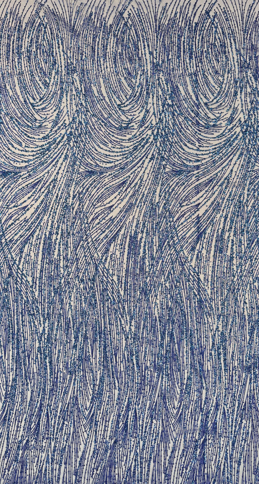 Glitter lace mesh Full elegant design