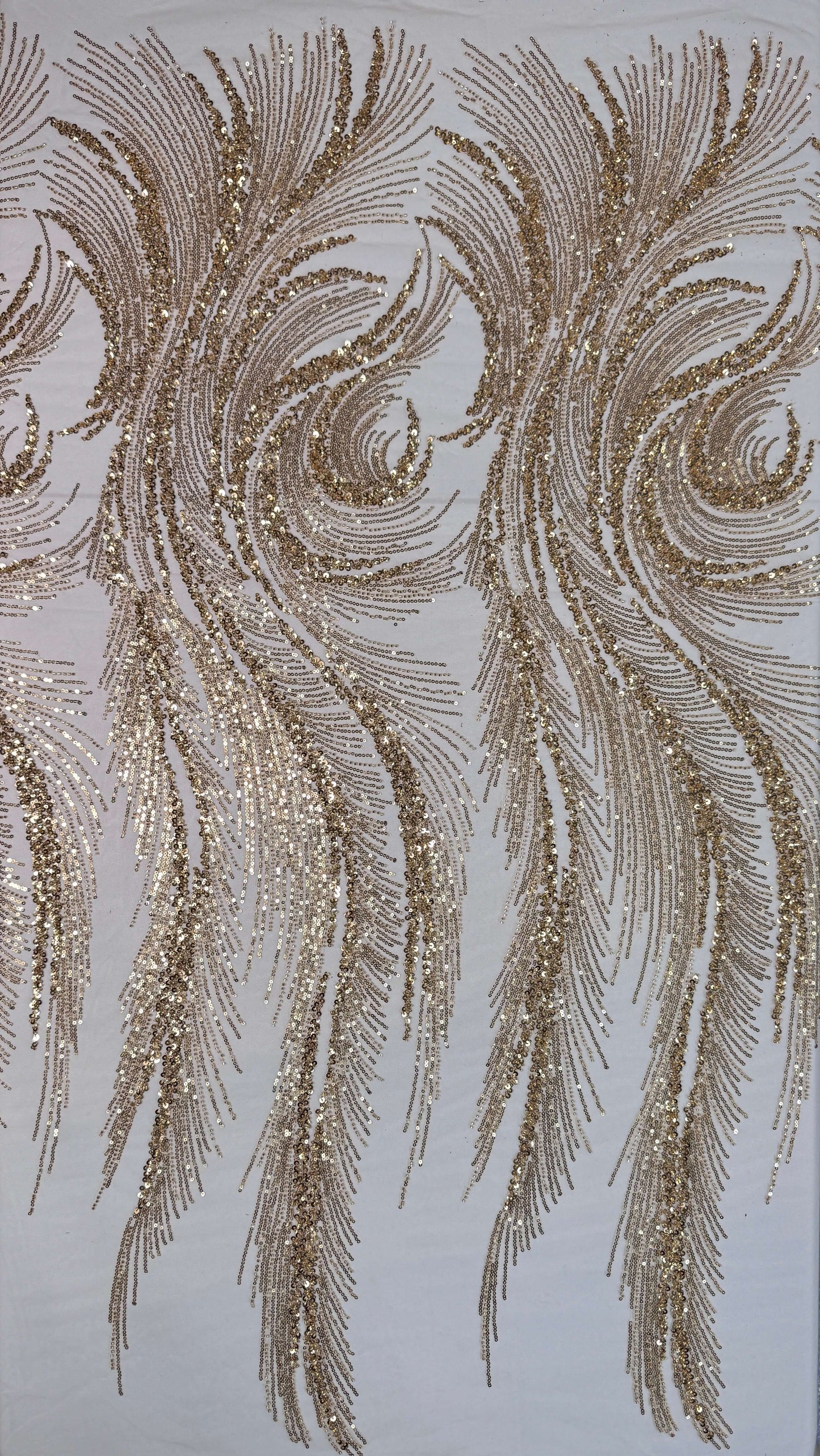 Swirl Beaded Lace
