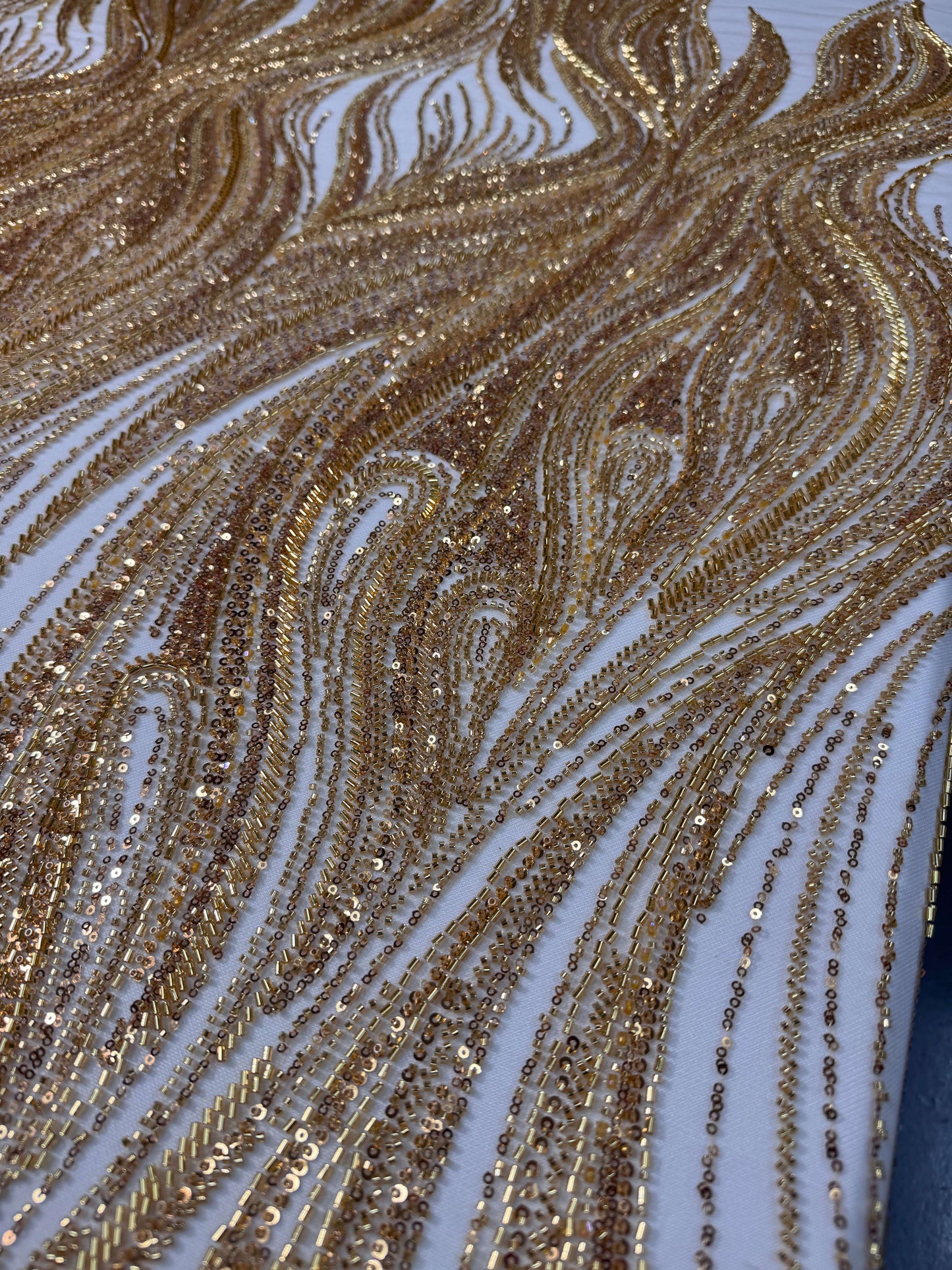 Fire Beaded Lace