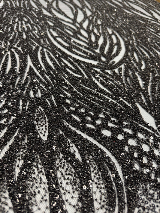 Full design beaded Lace