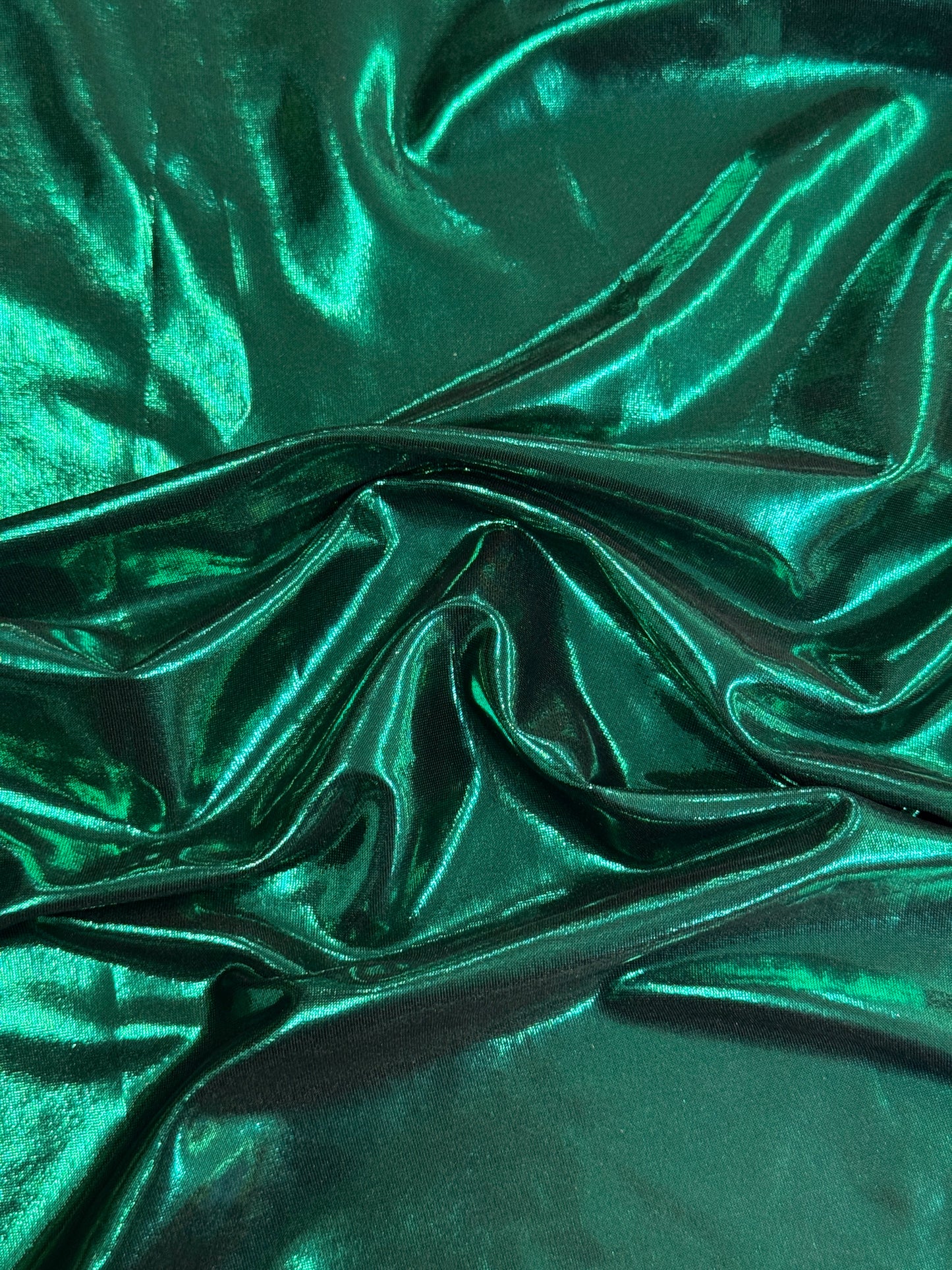 Metallic Stretch Spandex Liquid Lame