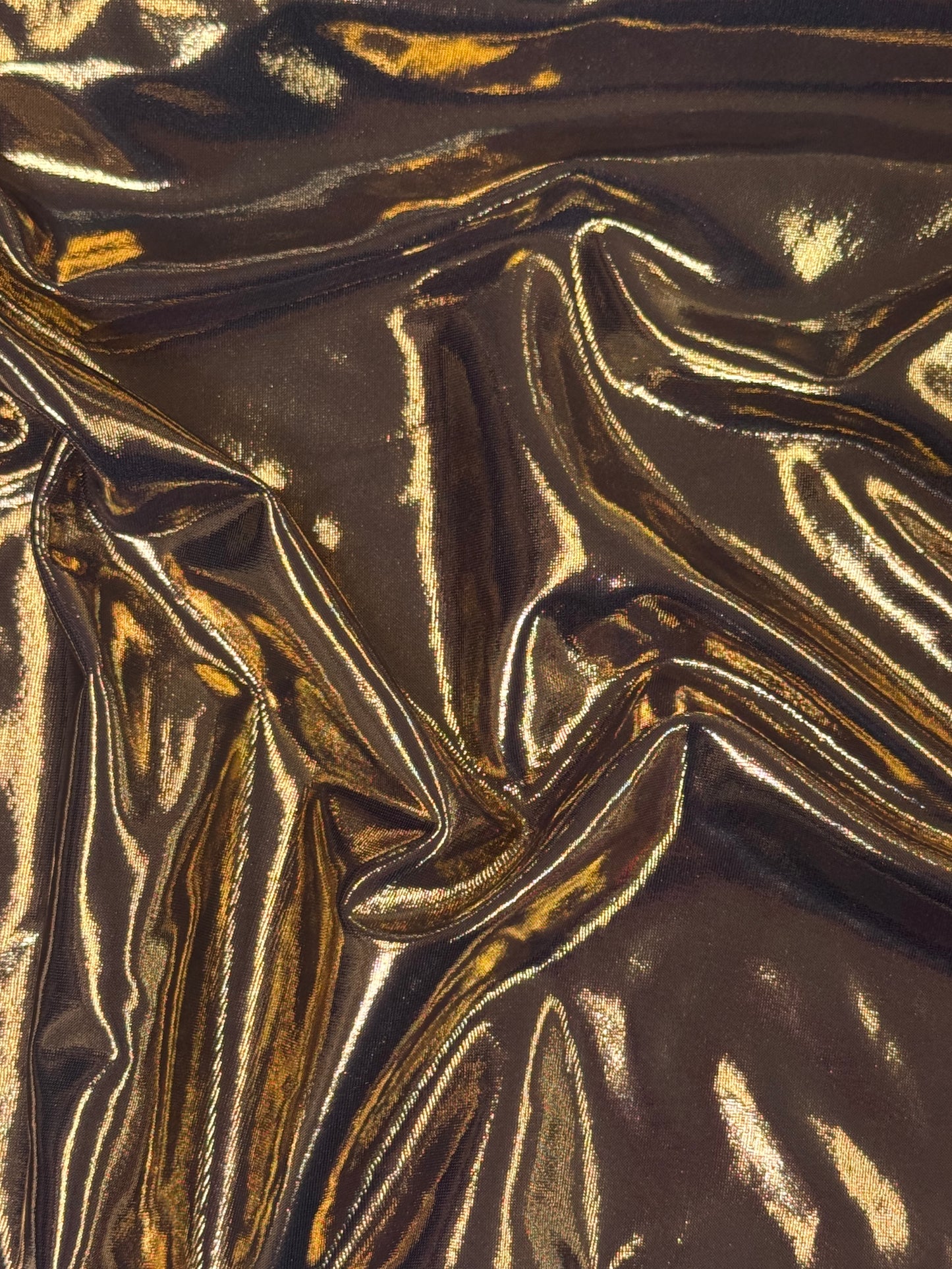 Metallic Stretch Spandex Liquid Lame