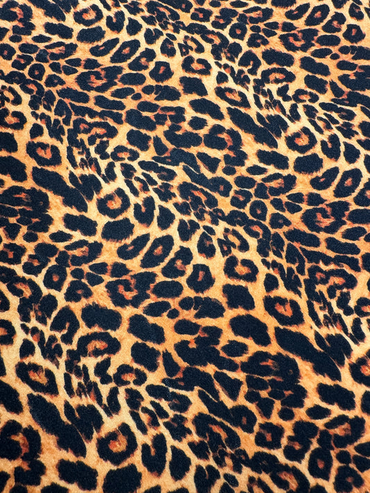 Stretch Velvet Animal Print- Cheetah, Jaguar, Leopard