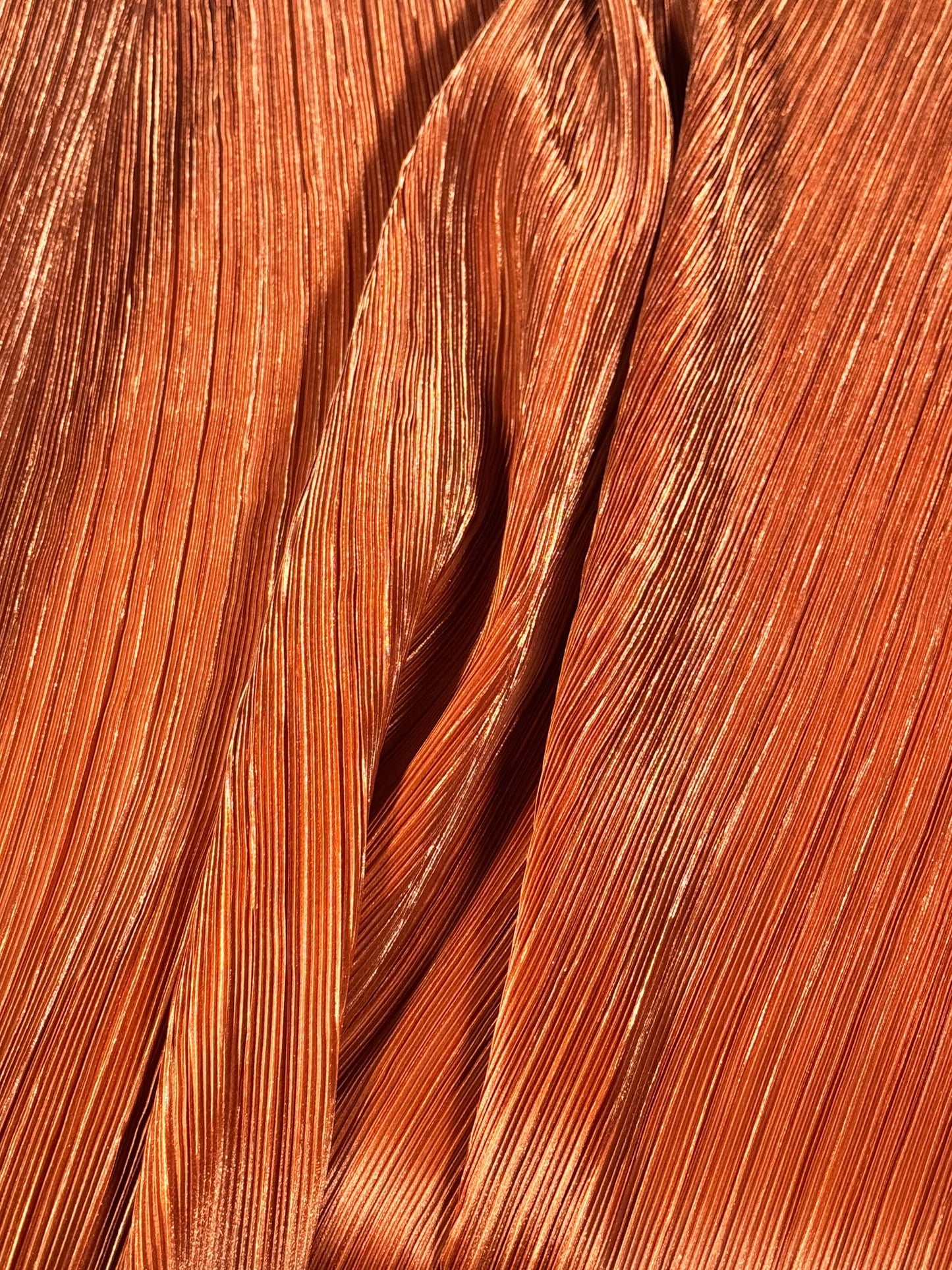 Pleated Liquid Organza
