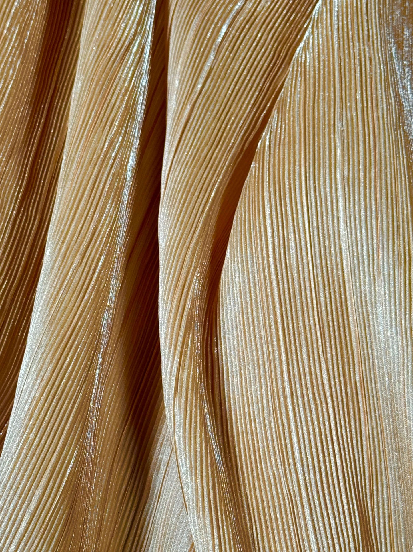 Pleated Liquid Organza