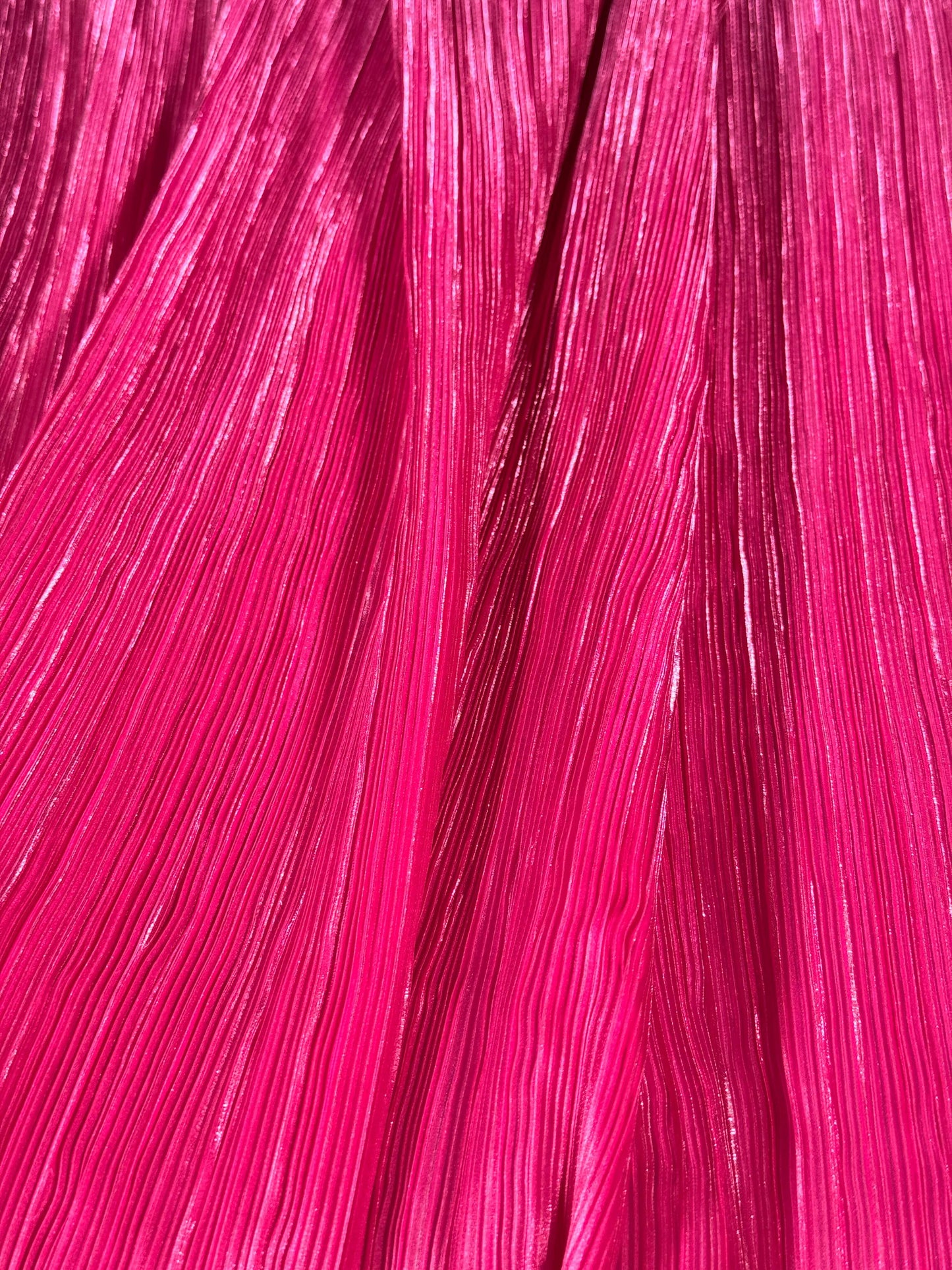 Pleated Liquid Organza