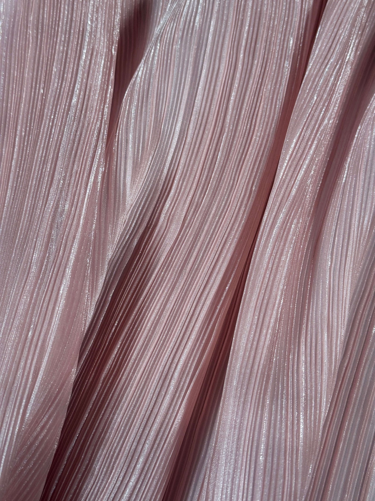 Pleated Liquid Organza