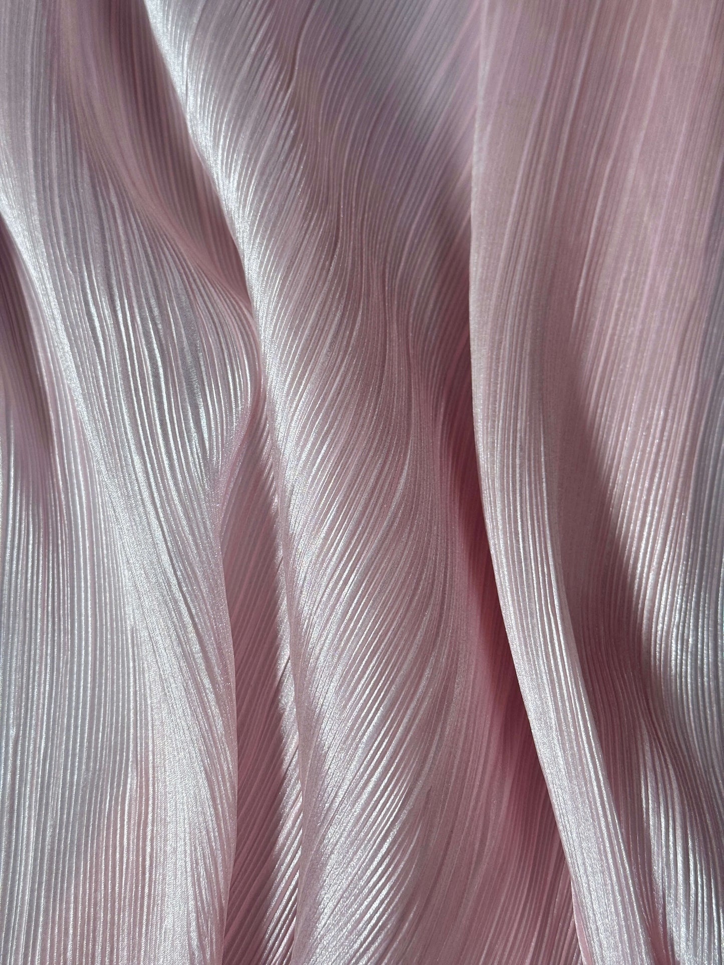 Pleated Liquid Organza