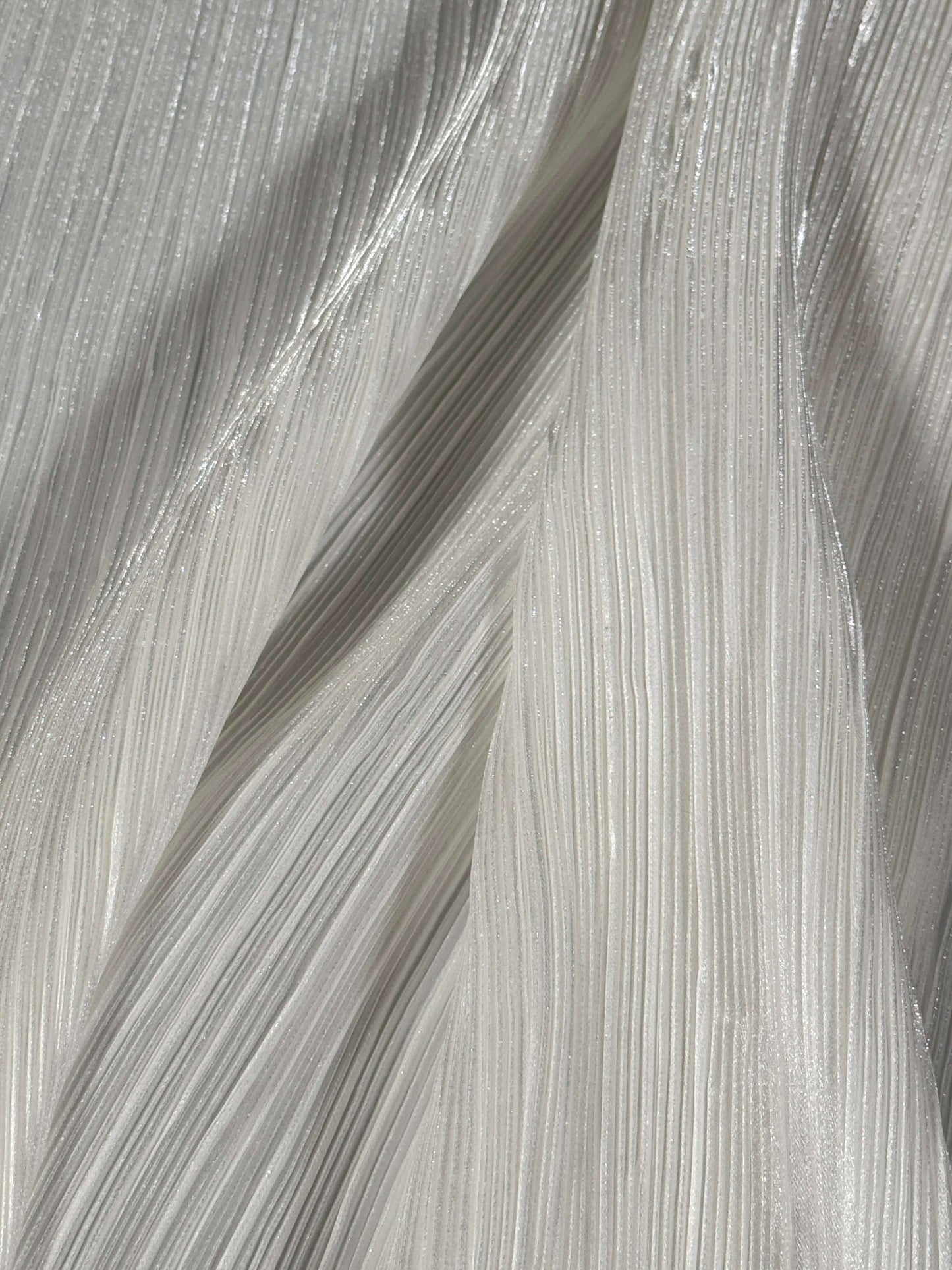 Pleated Liquid Organza