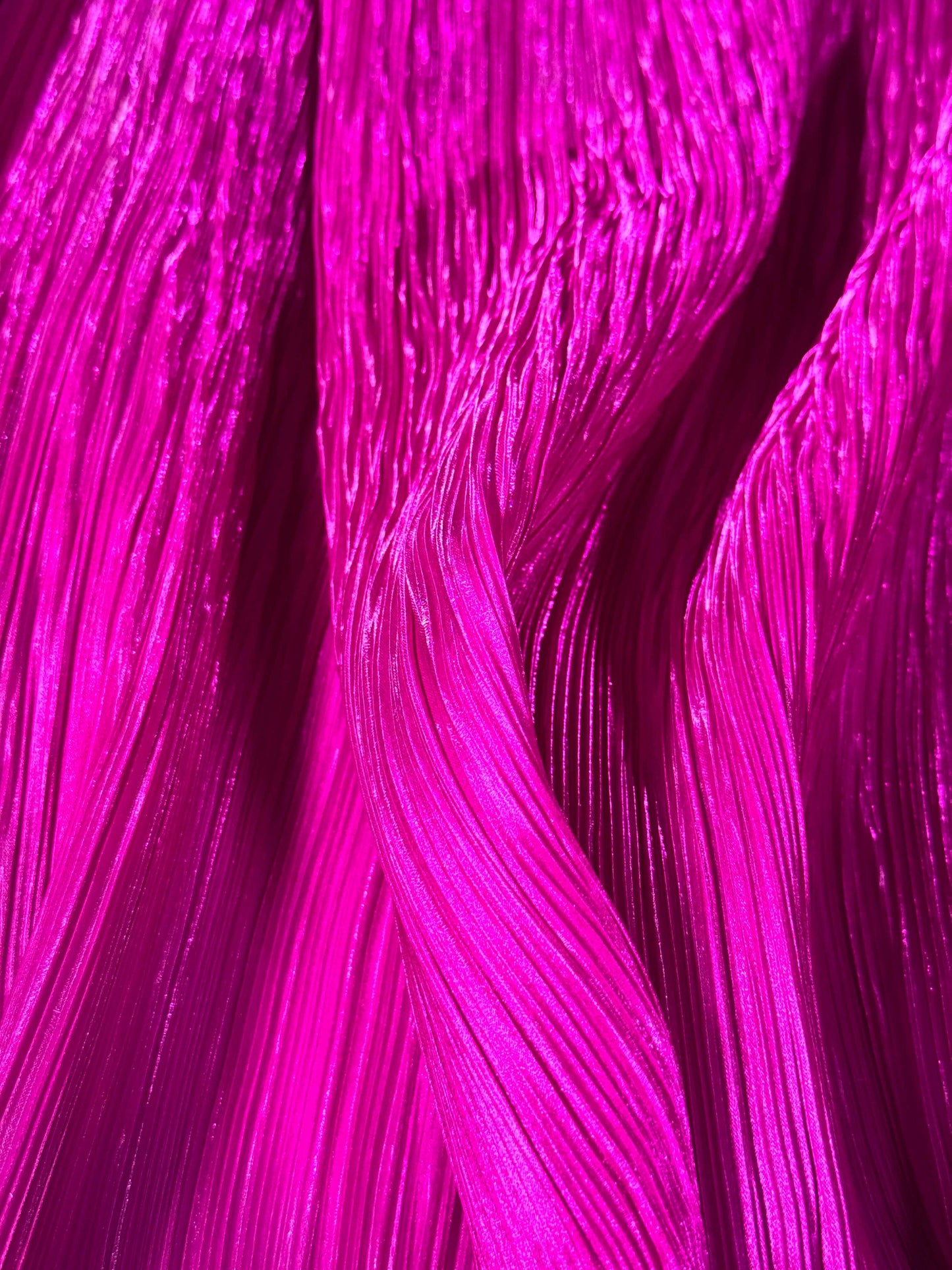 Pleated Liquid Organza