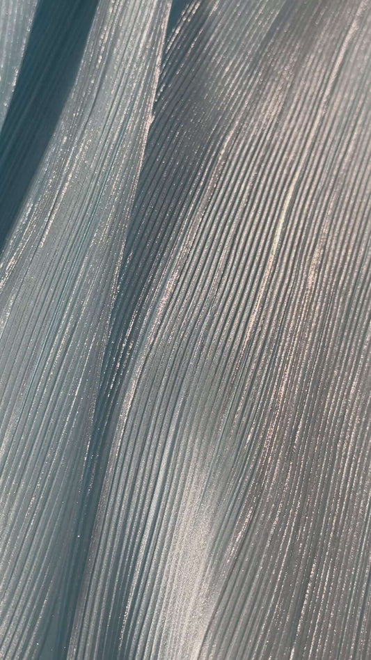 Pleated Liquid Organza