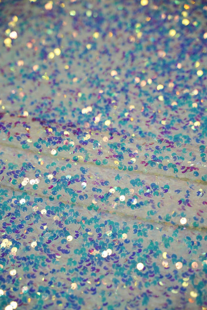 Sequin Stretch Velvet