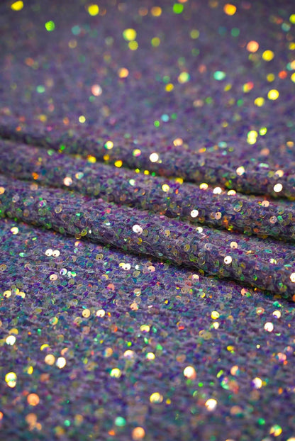 Sequin Stretch Velvet