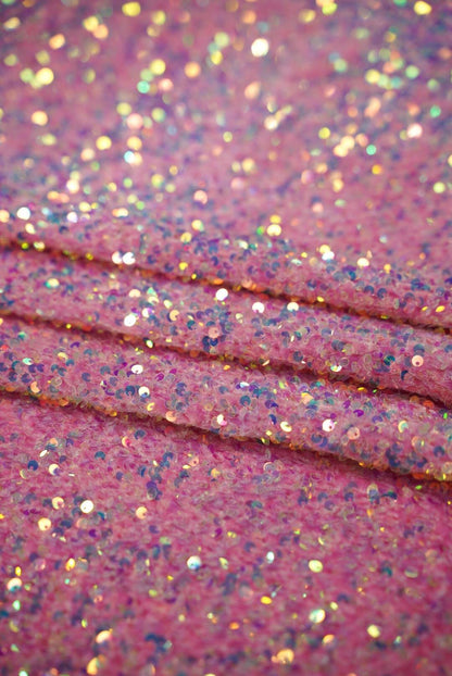 Sequin Stretch Velvet