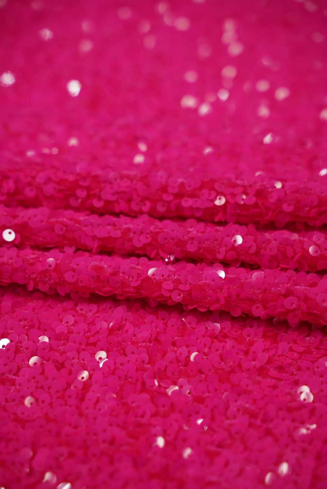 Sequin Stretch Velvet