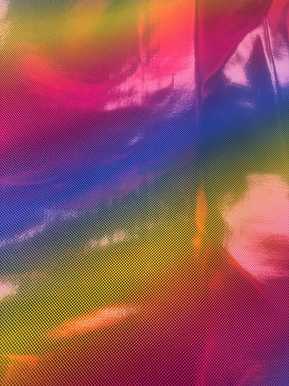 Rainbow spandex